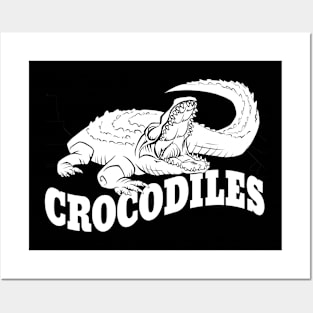 Crocodile Mascot Posters and Art